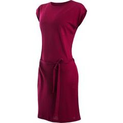 SENSOR MERINO ACTIVE dámské šaty, lilla