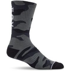 FOX Fox Camo Crew Sock Black Camo