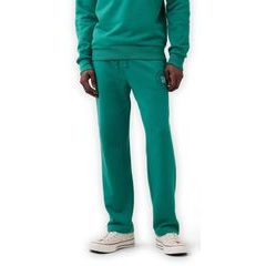 GAP 889875-01 Tepláky s logem Straight-Leg Zelená