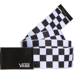 VANS BY DEPPSTER II WEB BELT BOYS, BLACK-WHITE