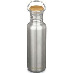 KLEAN KANTEEN Reflect w/Bamboo Cap - brushed stainless 800 ml