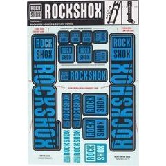ROCK SHOX 11.4318.003.520 - DECAL KIT 35MM DC WATER BLU