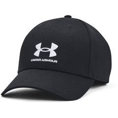 UNDER ARMOUR Mens Branded Lockup Adj-BLK/WHT