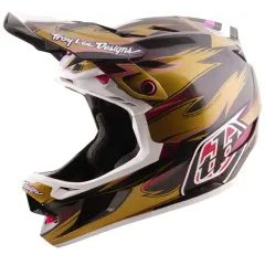 TROY LEE DESIGNS D4 CARBON MIPS CYCLOPS GOLD