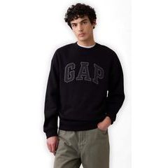 GAP 898181-01 Mikina s logem Unisex Černá