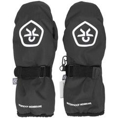 COLOR KIDS Mittens-Waterproof-140-Black, 25/26