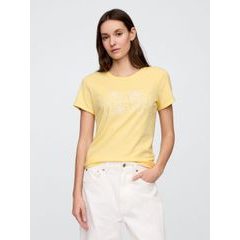 GAP 729555-14 Tričko s logem Žlutá