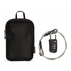 PACSAFE PROSAFE 1000 COMBINATION PADLOCK s ocelovým lankem