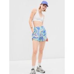 GAP 585667-02 Kraťasy GapFit high rise Modrá
