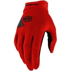 100% RIDECAMP GEL Gloves Red