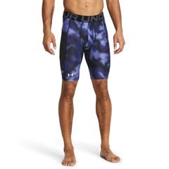UNDER ARMOUR HG Armour Printed Lg Sts, Starlight / White