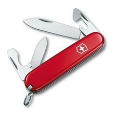 VICTORINOX Recruit, 84 mm, red, Blister