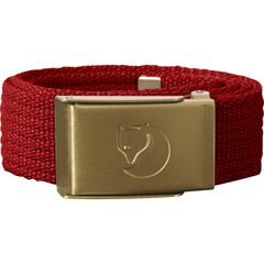 FJÄLLRÄVEN Kids Canvas Brass Belt Lava