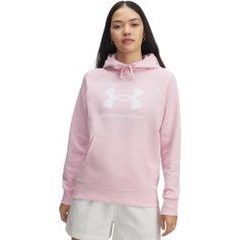 UNDER ARMOUR UA Rival Fleece Big Logo HD-PNK