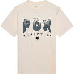 FOX Block 195 Orig Ss Tee Off White