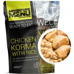 ADVENTURE MENU Chicken Korma with rice, 400g