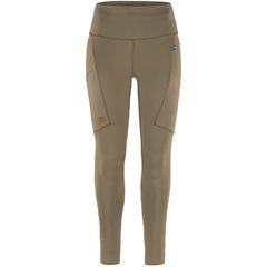 FJÄLLRÄVEN Abisko Tights W, Suede Brown