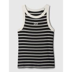 GAP 413149-04 Tílkový top s mini logem Černá