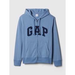 GAP Mikina na zip Modrá