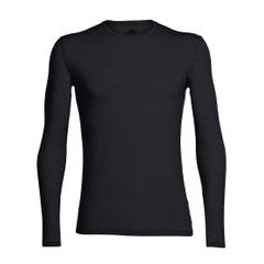 ICEBREAKER M Anatomica LS Crewe, BLACK