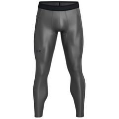UNDER ARMOUR HG IsoChill Leggings, Castlerock / Black
