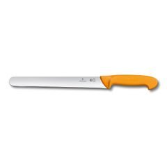 VICTORINOX Swibo, slicing knife, 30cm, straight, orange, sb-sheath