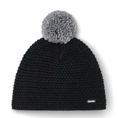 EISBÄR Jamie Pompon MÜ schwarz/graumele