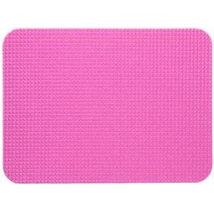 YATE Sedátko 307x220x12 mm růžová / tm. modrá - bez ucha