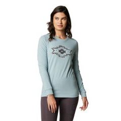 FOX Full Flux Ls Tee Gunmetal