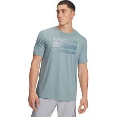 UNDER ARMOUR UA TEAM ISSUE WORDMARK SS-GRN
