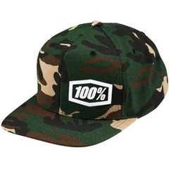 100% MACHINE Snapback Cap LYP Fit Camo