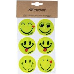 FORCE SMILE, žluté, 6 ks