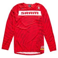 TROY LEE DESIGNS SKYLINE AIR SRAM ROOTS LONG SLEEVES FIERY RED