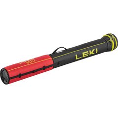 LEKI Cross Country Tube Bag (big), bright red-black-neonyellow