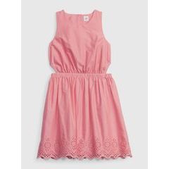 GAP 601074-00 Dětské šaty s madeirou Růžová