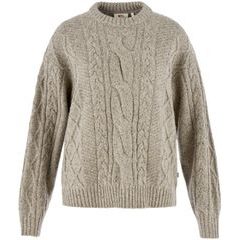 FJÄLLRÄVEN Övik Cable Knit W Fog