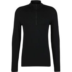 ICEBREAKER M 260 Tech LS Half Zip BLACK