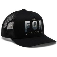 FOX Block Mesh Trucker Hat Black