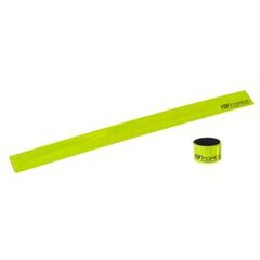 FORCE pásek reflexní FORCE samonavíjecí 38 cm, žlutý