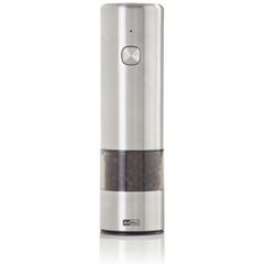 ADHOC i.Mill, dobíjecí na USB-C, nerez/akryl, 17 cm
