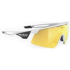 RUDY PROJECT TURBOLENCE RACING RPOPTICS White Matte / ML Yellow