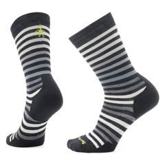 SMARTWOOL EVERYDAY SPRUCE STREET CREW black-white