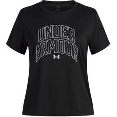 UNDER ARMOUR Tech Varsity Graphic SS-BLK