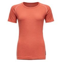 DEVOLD Lauparen Merino 190 Base Tee Wmn, Coral