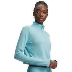 UNDER ARMOUR Tech Branded 1/2 Zip-BLU
