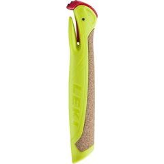 LEKI Nordic Shark 2.0 1-K grip 16mm, brown-neonyellow