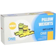 ONE FITNESS WW01 2 x 0,7 kg žluté
