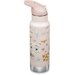KLEAN KANTEEN Insulated Kid Classic Narrow 355 ml (w/Flip Seal Sport Cap) - owlet