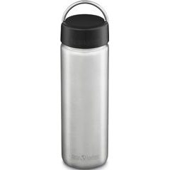 KLEAN KANTEEN Wide w/Wide Loop Cap - brushed stainless 800 ml
