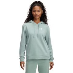 UNDER ARMOUR UA Rival Terry Hoodie zelená